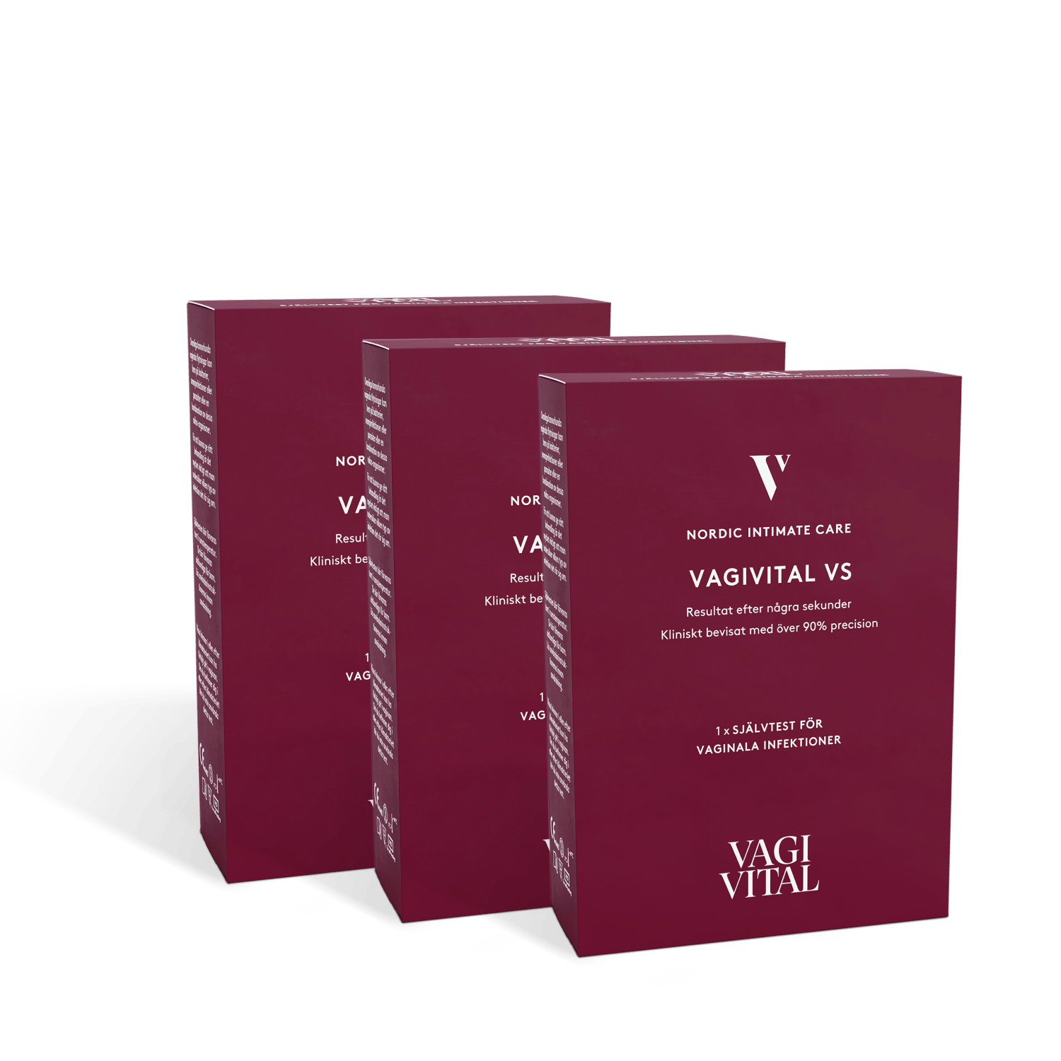 3 - Pack VS självtest - VagiVital Sweden