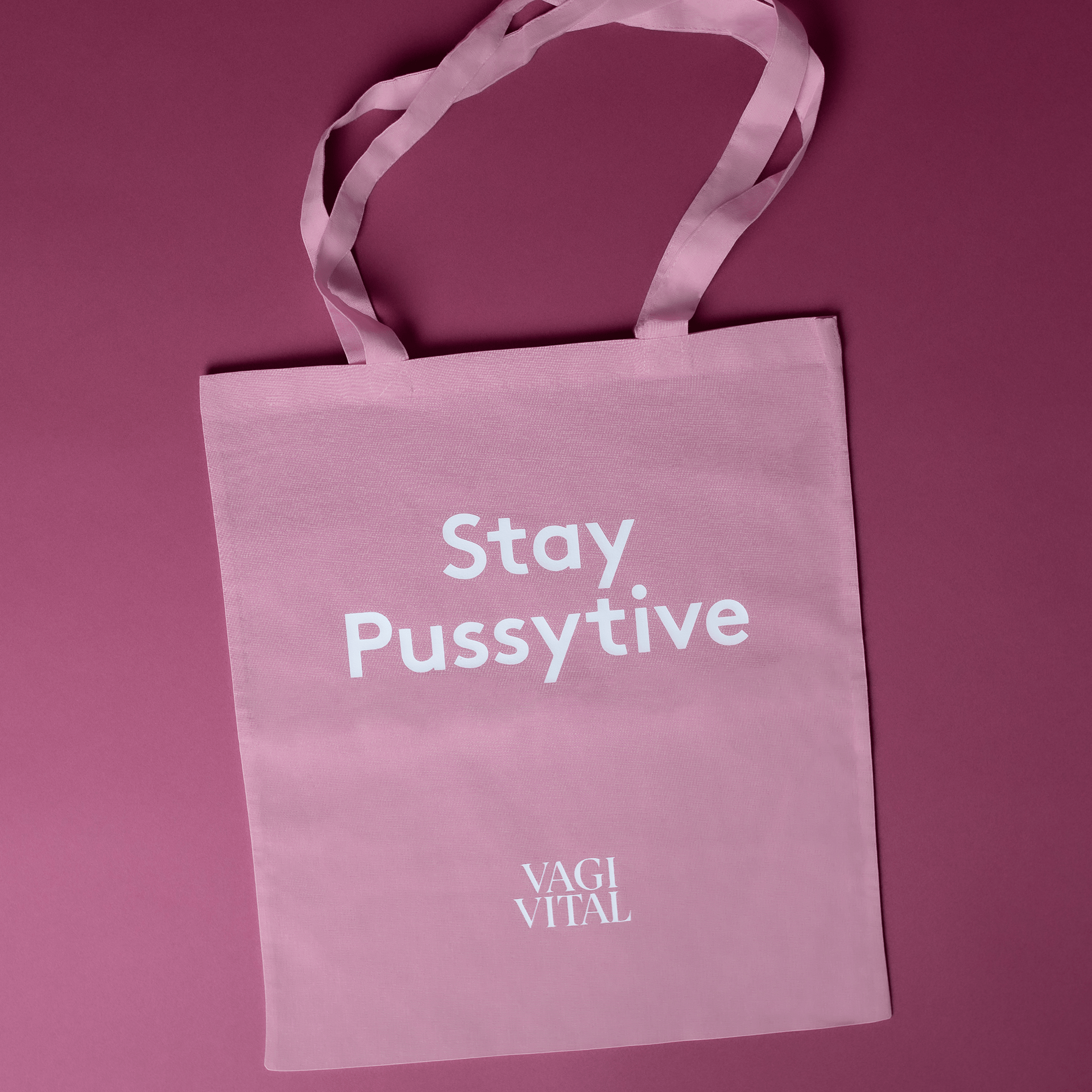 Stay Pussytive totebag 🌸 - VagiVital Sweden