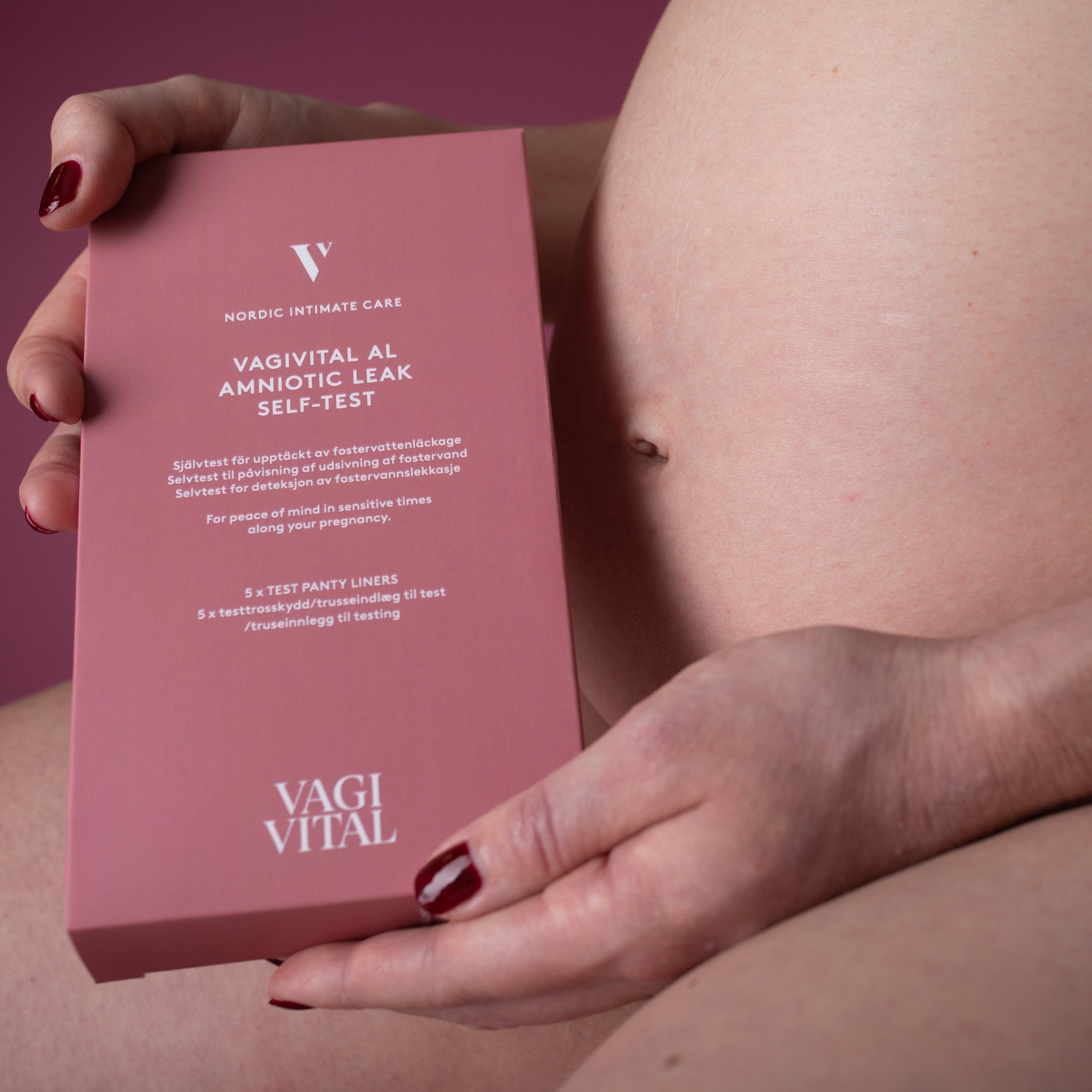 Fostervattensläckage självtest - VagiVital Sweden