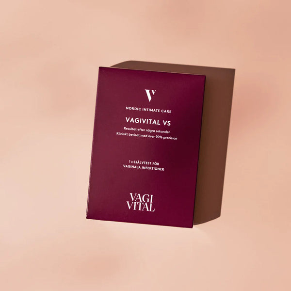3-Pakning VagiVital VS Selvtest For Vaginale Infeksjoner
