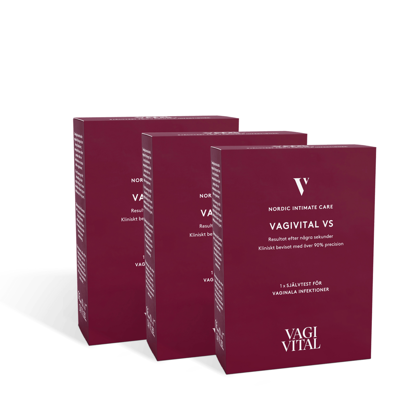 3 - Pack VS självtest - VagiVital Sweden