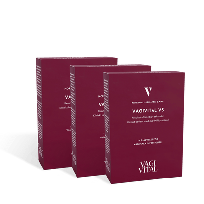 3 - Pack VS självtest - VagiVital Sweden
