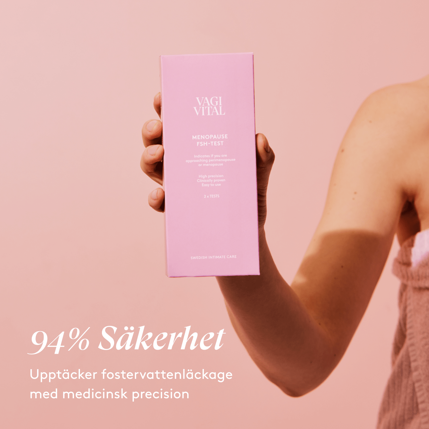 Menopaus FSH - självtest - VagiVital Sweden