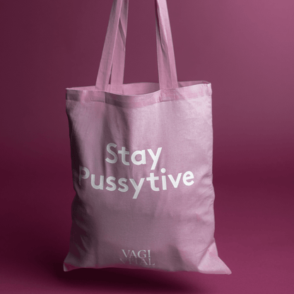 Stay Pussytive totebag 🌸 - VagiVital Sweden