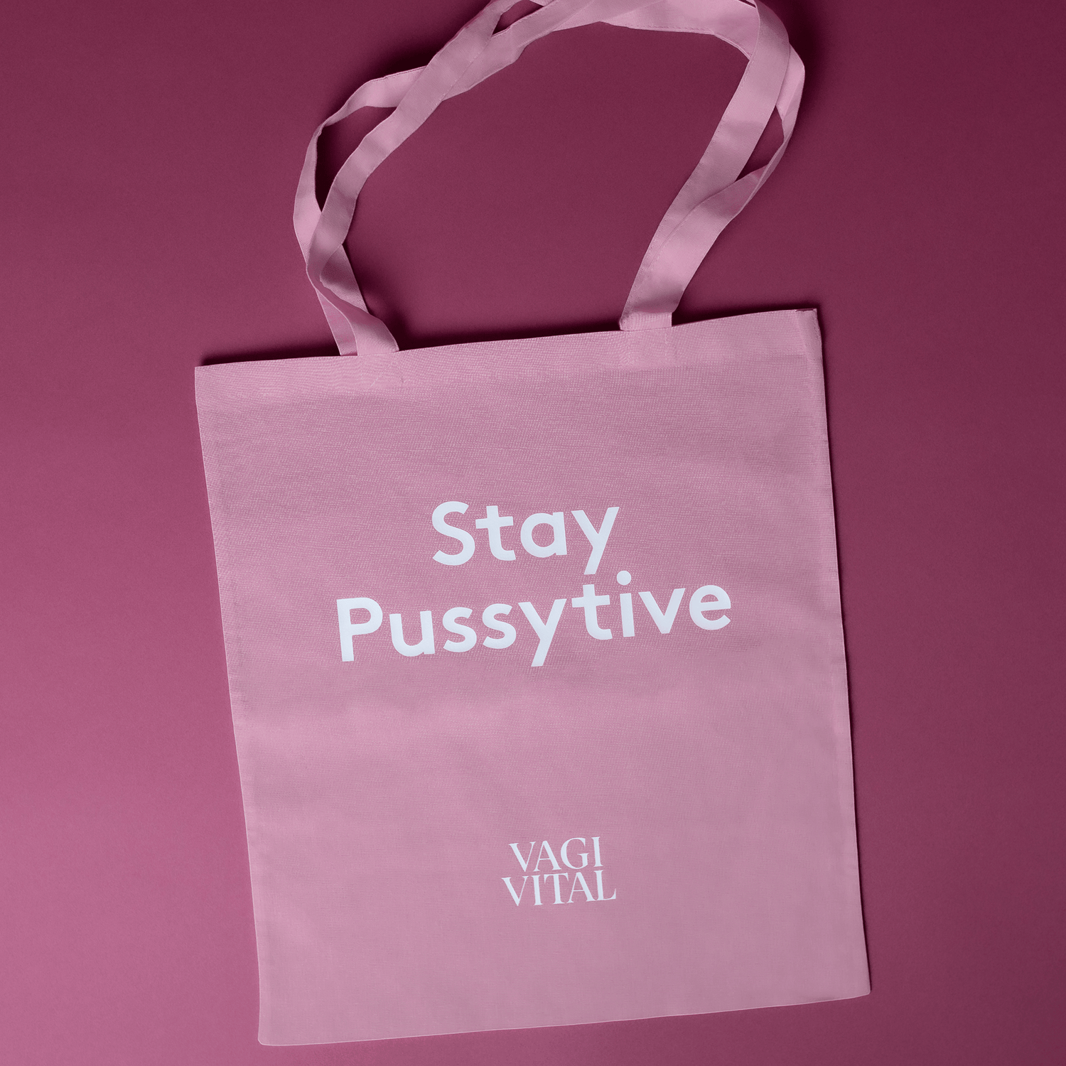 Stay Pussytive totebag 🌸 - VagiVital Sweden